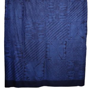 アディレ・エレコ/ヨルバ族の昔ながらの藍染　アフリカ　レア ナイジェリア ヨルバ族の藍染布：アディレ・エレコの風呂敷